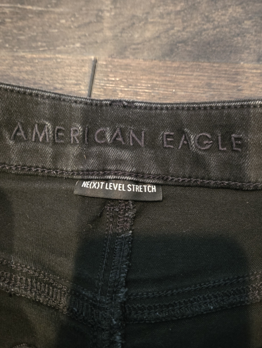American Eagle Next Level Stretch Curvy Hi-Rise Jegging Skinny Jeans SZ 4 Reg - Picture 8 of 9